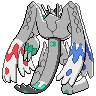 Complete Zygarde back shiny sprites