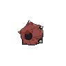Indigo Meteor Minior back shiny sprites