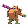 Okidogi back shiny sprites