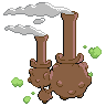 Galarian Weezing back shiny sprites
