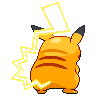Gigantamax Pikachu back shiny sprites