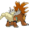 Gouging Fire back shiny sprites