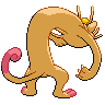 Gigantamax Meowth back shiny sprites