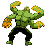 Gigantamax Machamp back shiny sprites