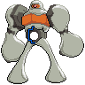 Gigantamax Melmetal back shiny sprites