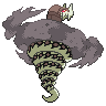 Gigantamax Sandaconda back shiny sprites