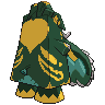 Gigantamax Copperajah back shiny sprites