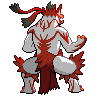 Gigantamax Single Strike Urshifu back shiny sprites