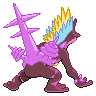 Gigantamax Low Key Toxtricity back shiny sprites