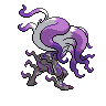 Hisuian Zoroark back shiny sprites