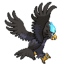 Hisuian Braviary back shiny sprites