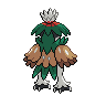 Hisuian Decidueye back shiny sprites