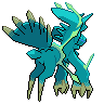 Origin Dialga back shiny sprites