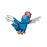 Blue Plumage Squawkabilly back shiny sprites