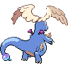 Mega Dragonite back shiny sprites