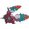 Mega Excadrill back shiny sprites