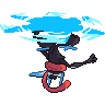 Mega Greninja back shiny sprites