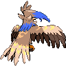 Mega Staraptor back shiny sprites