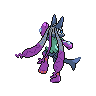 Mega Lucario Z back shiny sprites