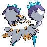 Mega Crabominable back shiny sprites