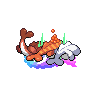 Mega Stretchy Tatsugiri back shiny sprites