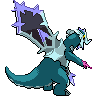 Mega Baxcalibur back shiny sprites