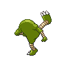 Hitmonlee back shiny sprites
