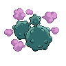 Weezing back shiny sprites
