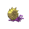 Omastar back shiny sprites