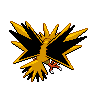 Zapdos back shiny sprites