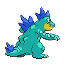 Feraligatr back shiny sprites