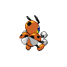 Ledian back shiny sprites