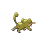 Rattata back shiny sprites