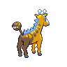 Girafarig back shiny sprites