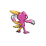 Sneasel back shiny sprites