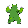 Ursaring back shiny sprites