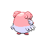 Blissey back shiny sprites