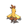 Combusken back shiny sprites