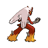 Blaziken back shiny sprites