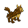 Mightyena back shiny sprites