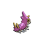Wurmple back shiny sprites