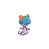 Ralts back shiny sprites