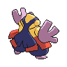 Hariyama back shiny sprites