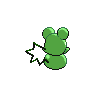 Azurill back shiny sprites