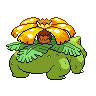 Venusaur back shiny sprites