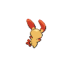 Plusle back shiny sprites