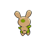Spinda back shiny sprites