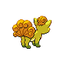 Vulpix back shiny sprites