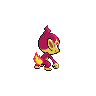 Chimchar back shiny sprites