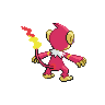 Monferno back shiny sprites